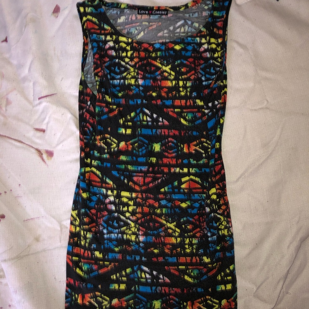 colorful dress